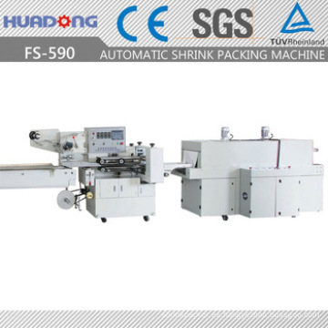 Máquina automática del paquete del encogimiento del jabón del envoltorio encogible horizontal